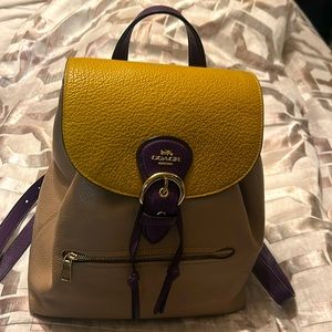 Coach Backpack Purse